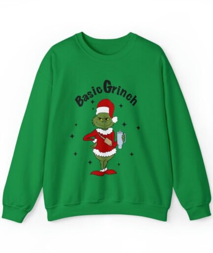 Basic Grinch Christmas Sweatshirt