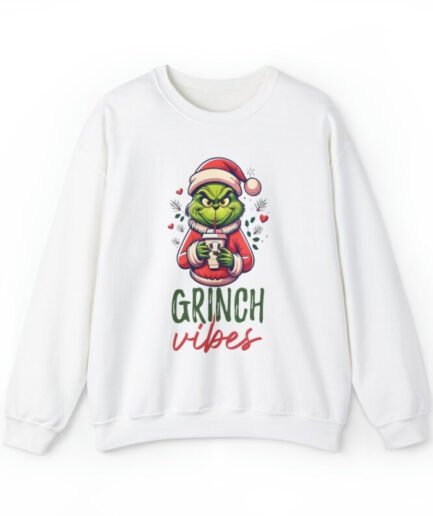 Grinch Vibes Christmas Sweatshirt