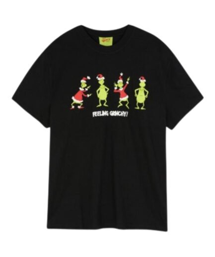 Grinchy with this eye-catching printed tee